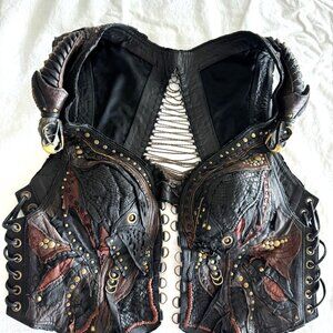 Symbiosis Crop Bolero Vest